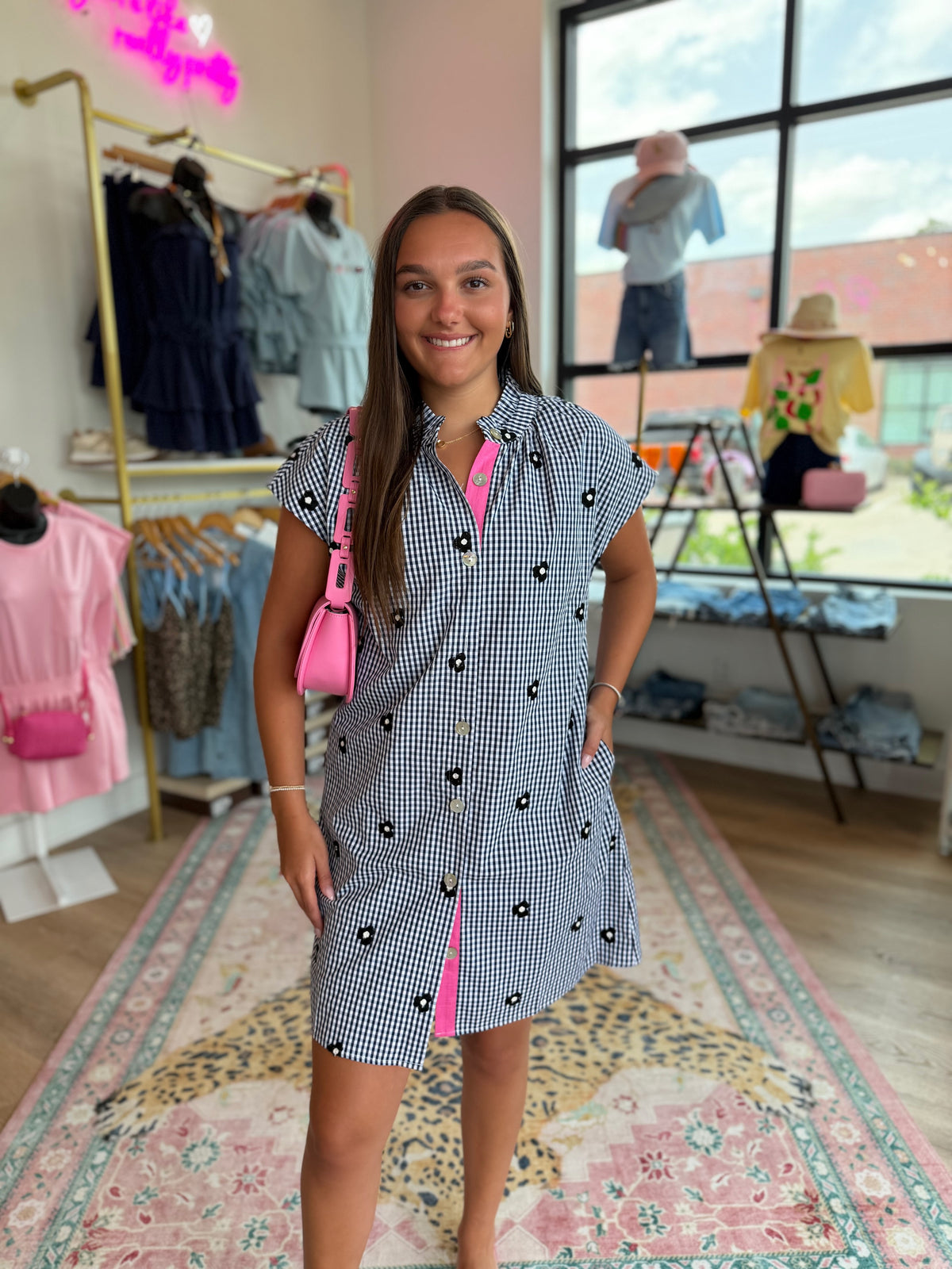 Pink Lemonade Picnic Dress