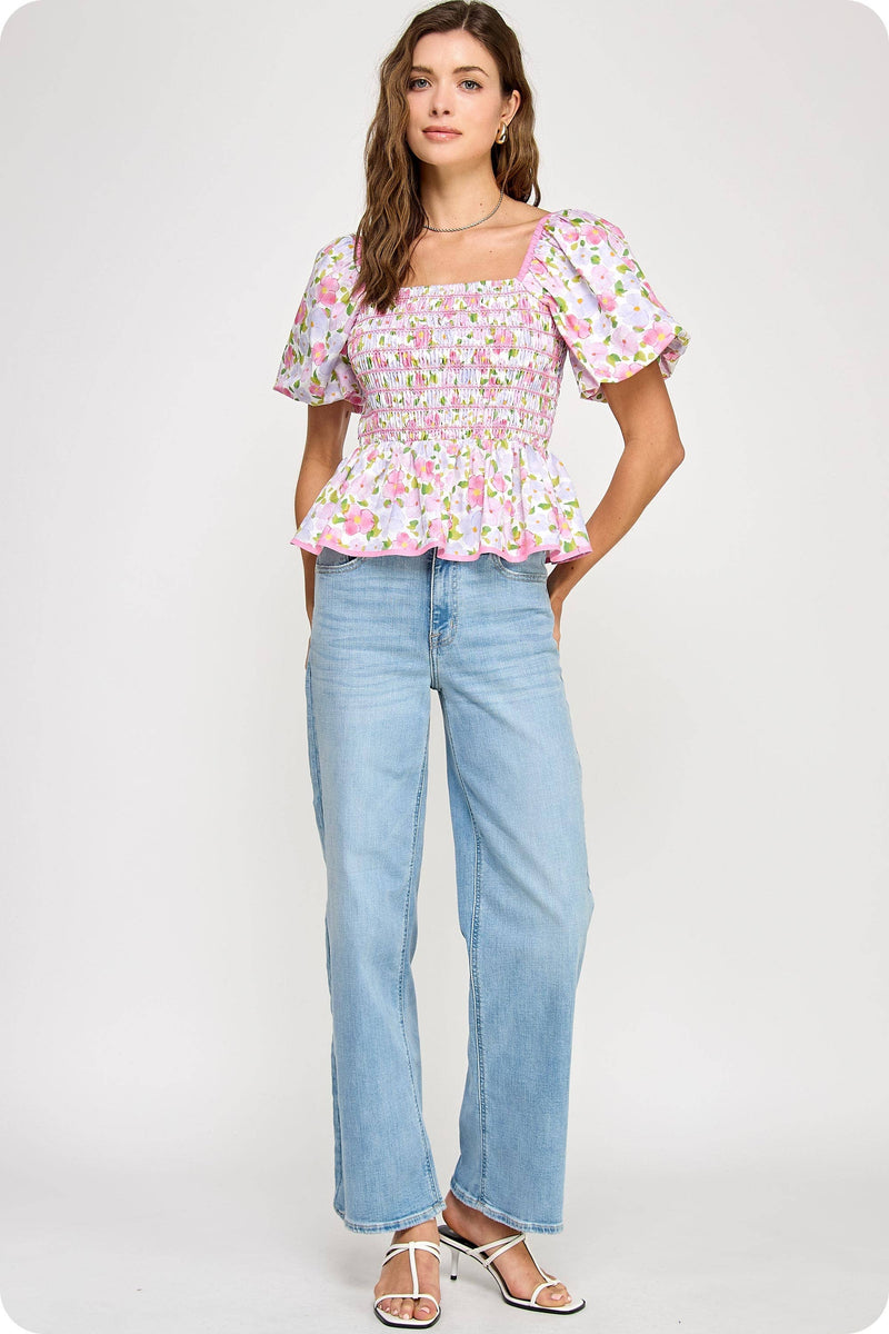 Bloom & Stitch Peplum Top