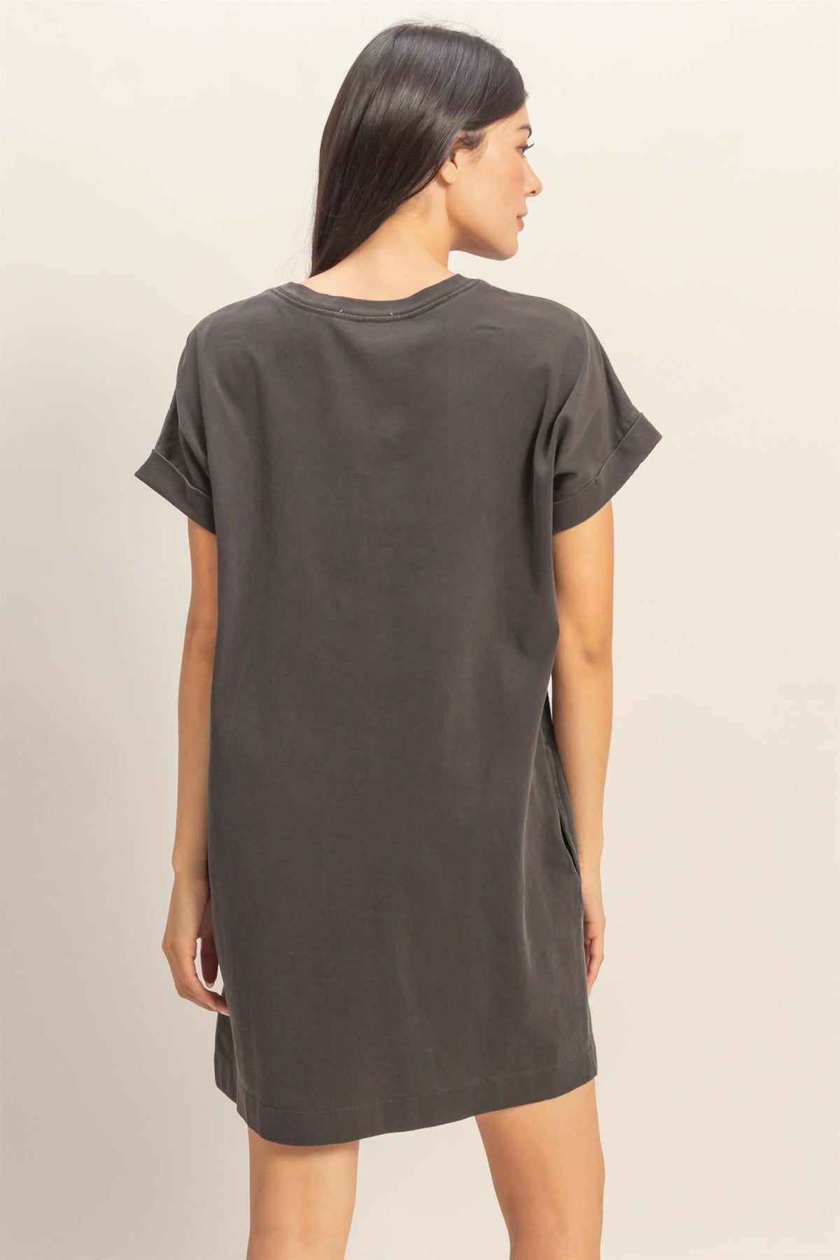 The Coffee Run Tee Dress