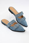 The Boss Babe Buckle Mules