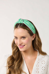 Stripe Knotted Headband