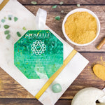 Geranium Moon | Spiritual Detox (Green Aventurine) Body Loofa