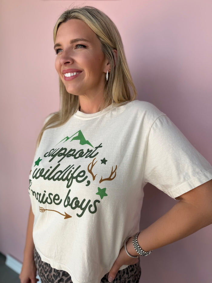 Raise ‘Em Wild Tee