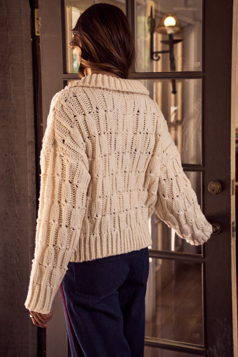 Fireside Cozy Knit Sweater