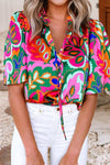 Palm Parade Blouse