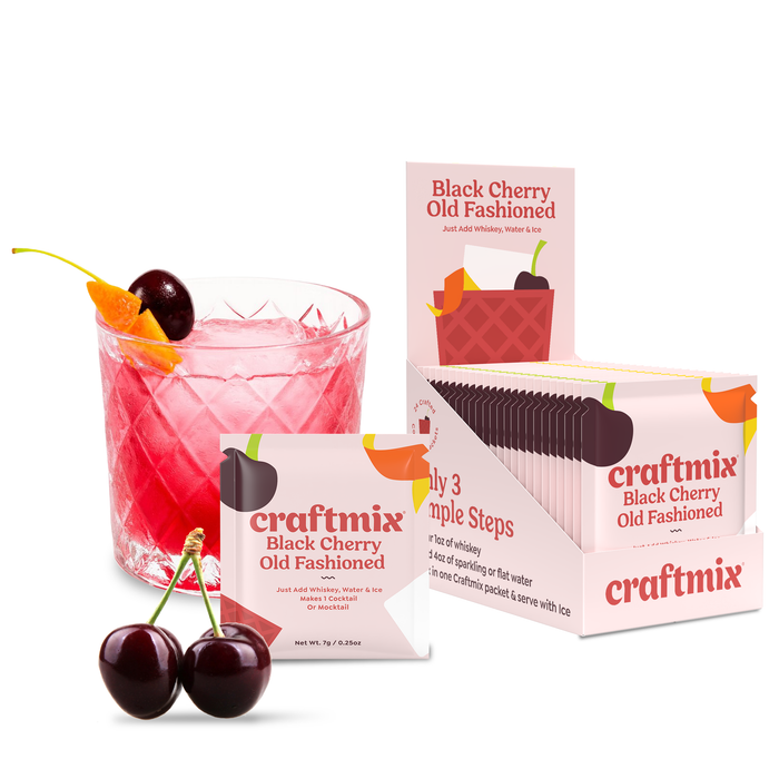 Black Cherry Old Fashioned Cocktail Mixer