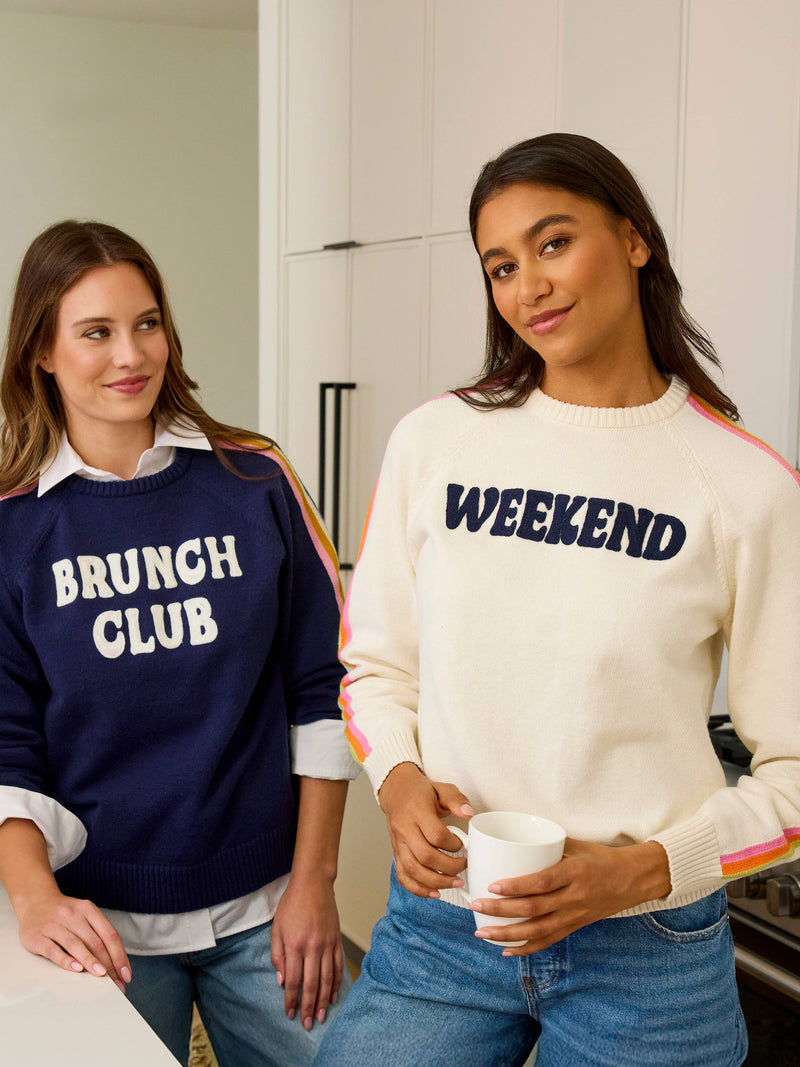 "WEEKEND" Sweater