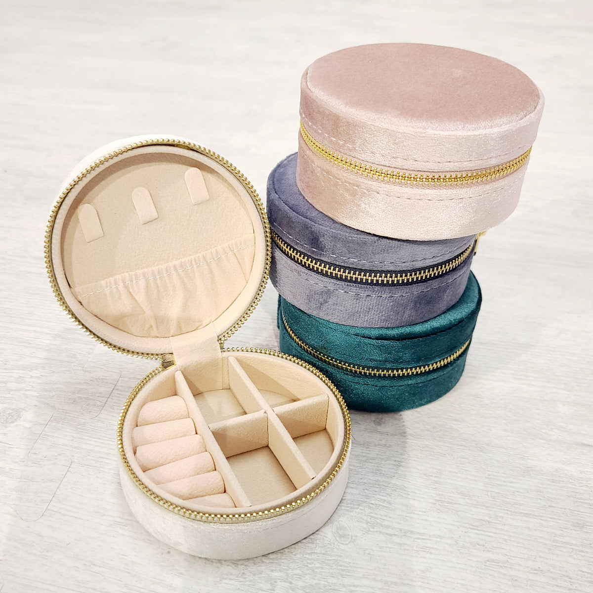 Jewelry Case - Velvet Jewelry Box