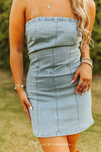 Rhinestone Rodeo Mini Dress