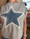 Star Patch Top
