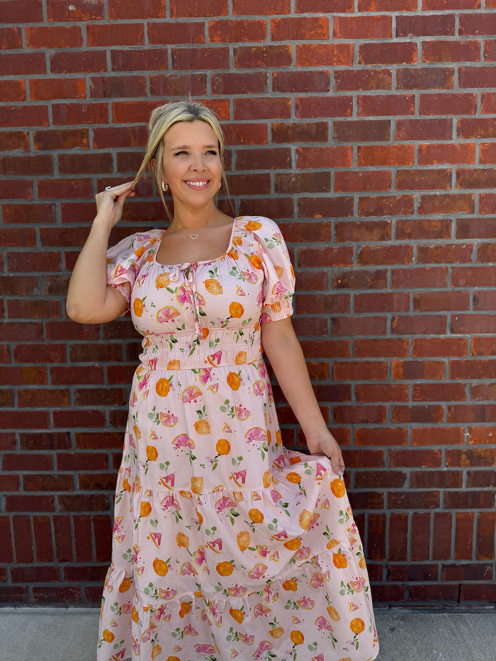 Fly By Fruity Maxi Dress