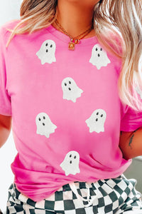 Sequin Halloween Ghost Shirt