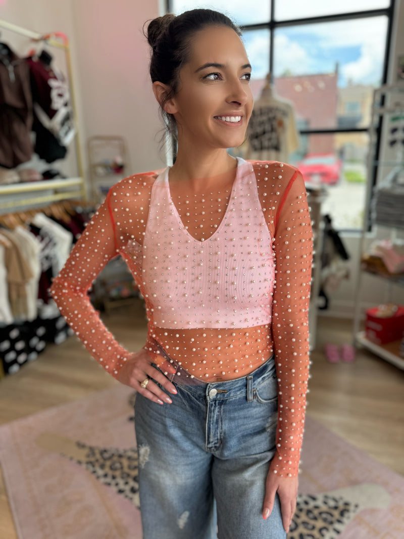 Ballerini Mesh Top