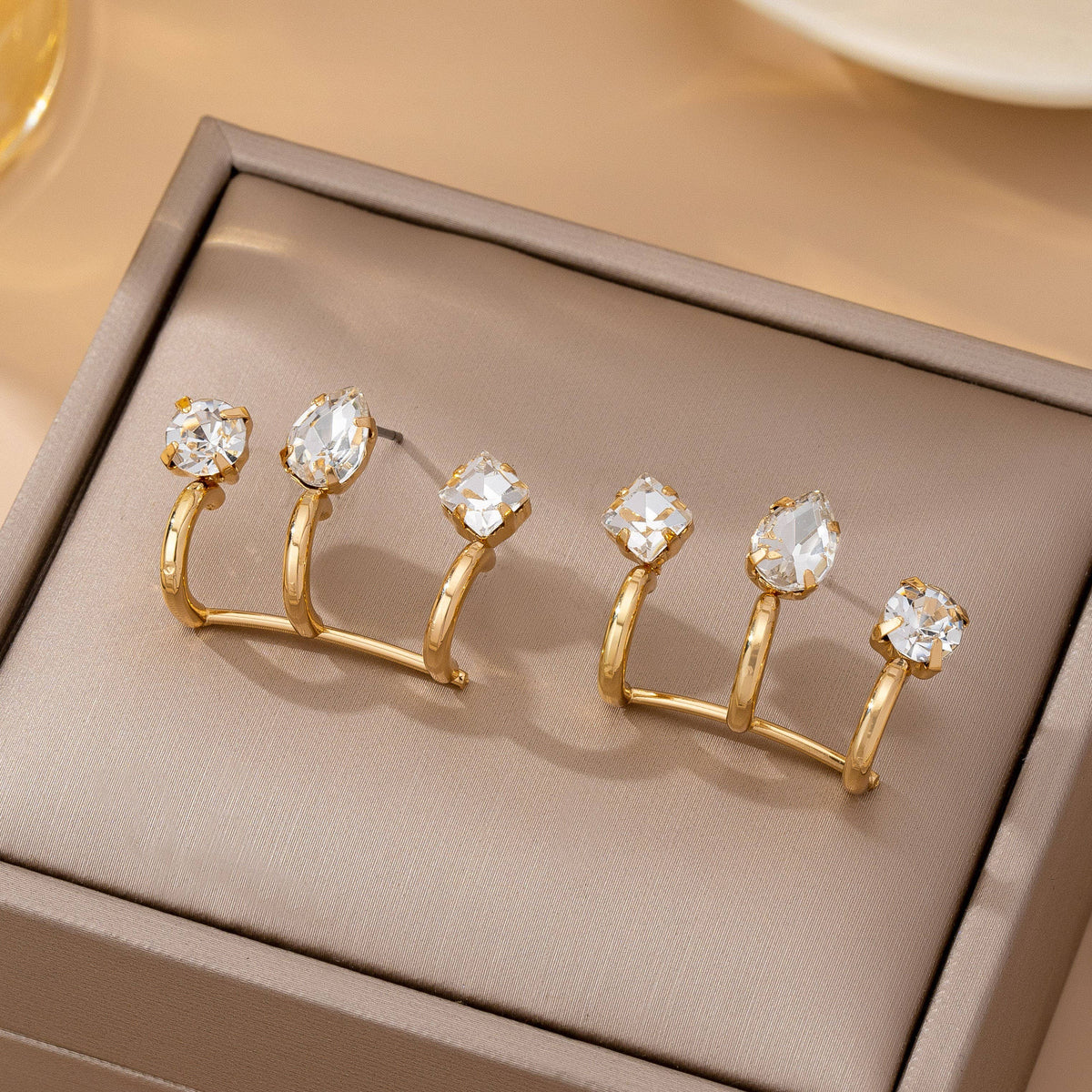 The Golden Hour Glow Earrings