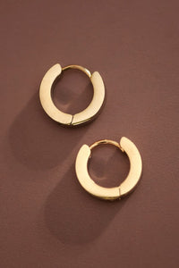 Petite Glow Huggie Hoops