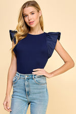 If You Want Forever Ruffle Top