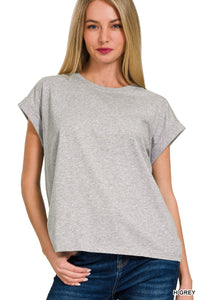 Folded Short Sleeve Tee