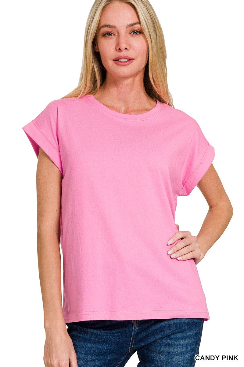 Folded Short Sleeve Tee