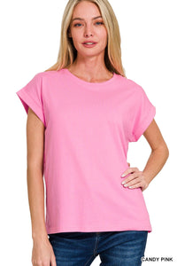 Folded Short Sleeve Tee