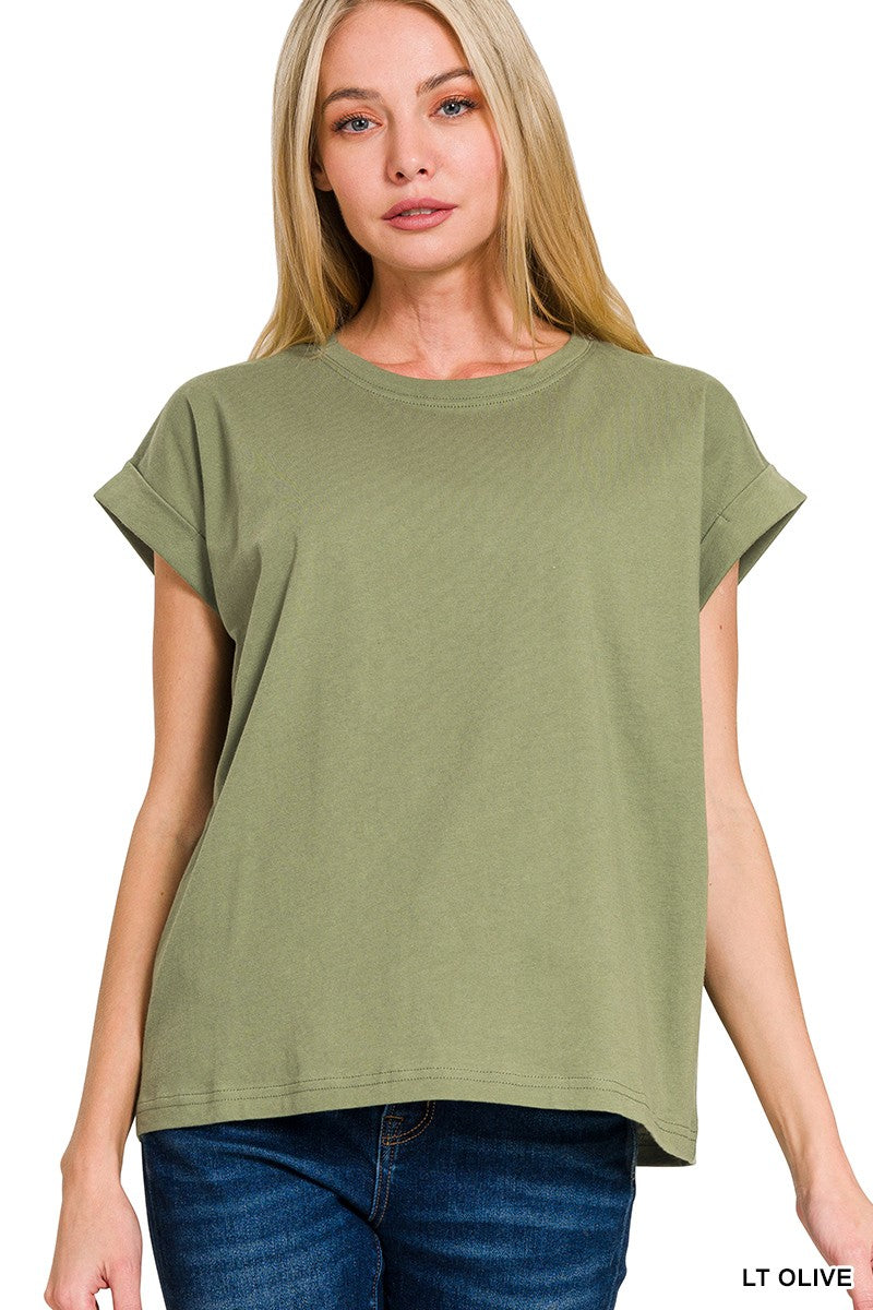 Folded Short Sleeve Tee