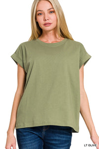 Folded Short Sleeve Tee