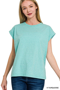 Folded Short Sleeve Tee