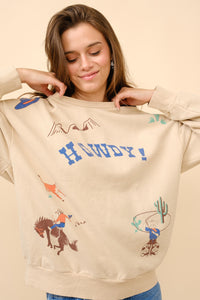 The Howdy Honey Graphic Sweatshirt