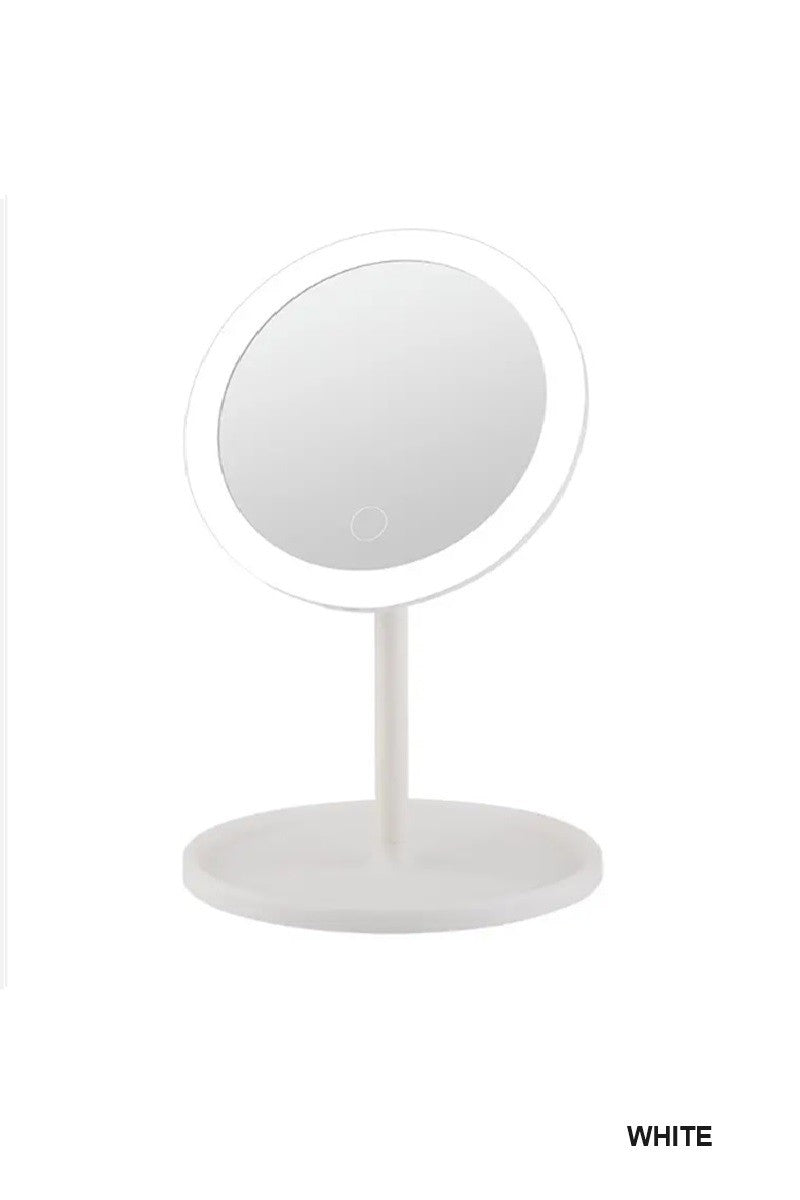 Magnifying LED Makeup Vanity Mirror