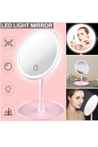 Magnifying LED Makeup Vanity Mirror