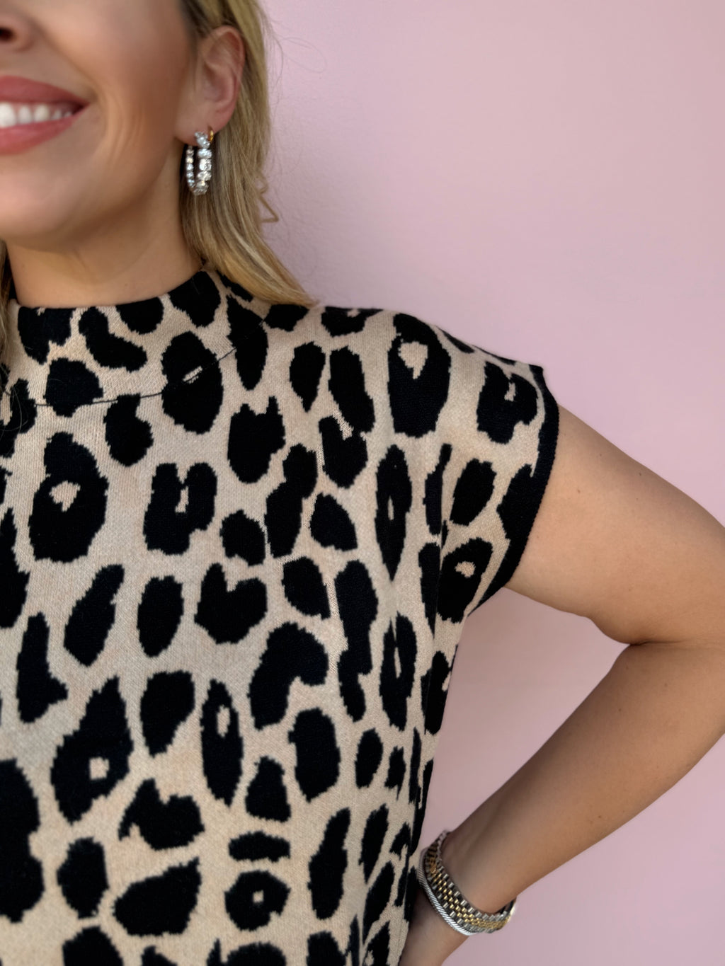 Wild at Heart Knit Top