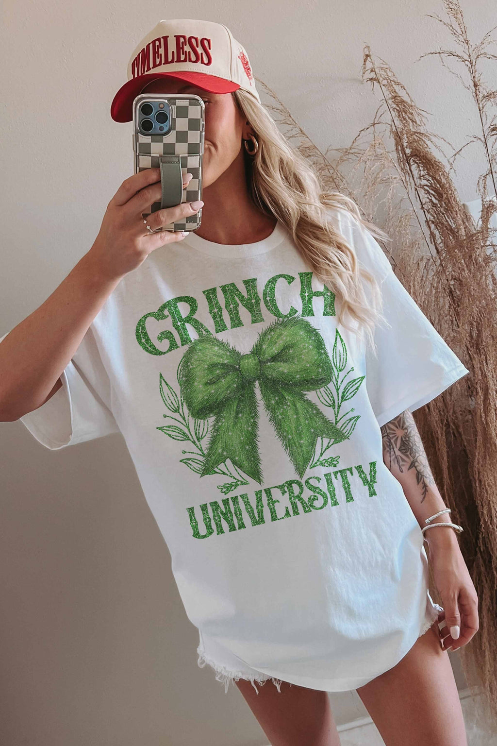 Grinch University Oversized Tee