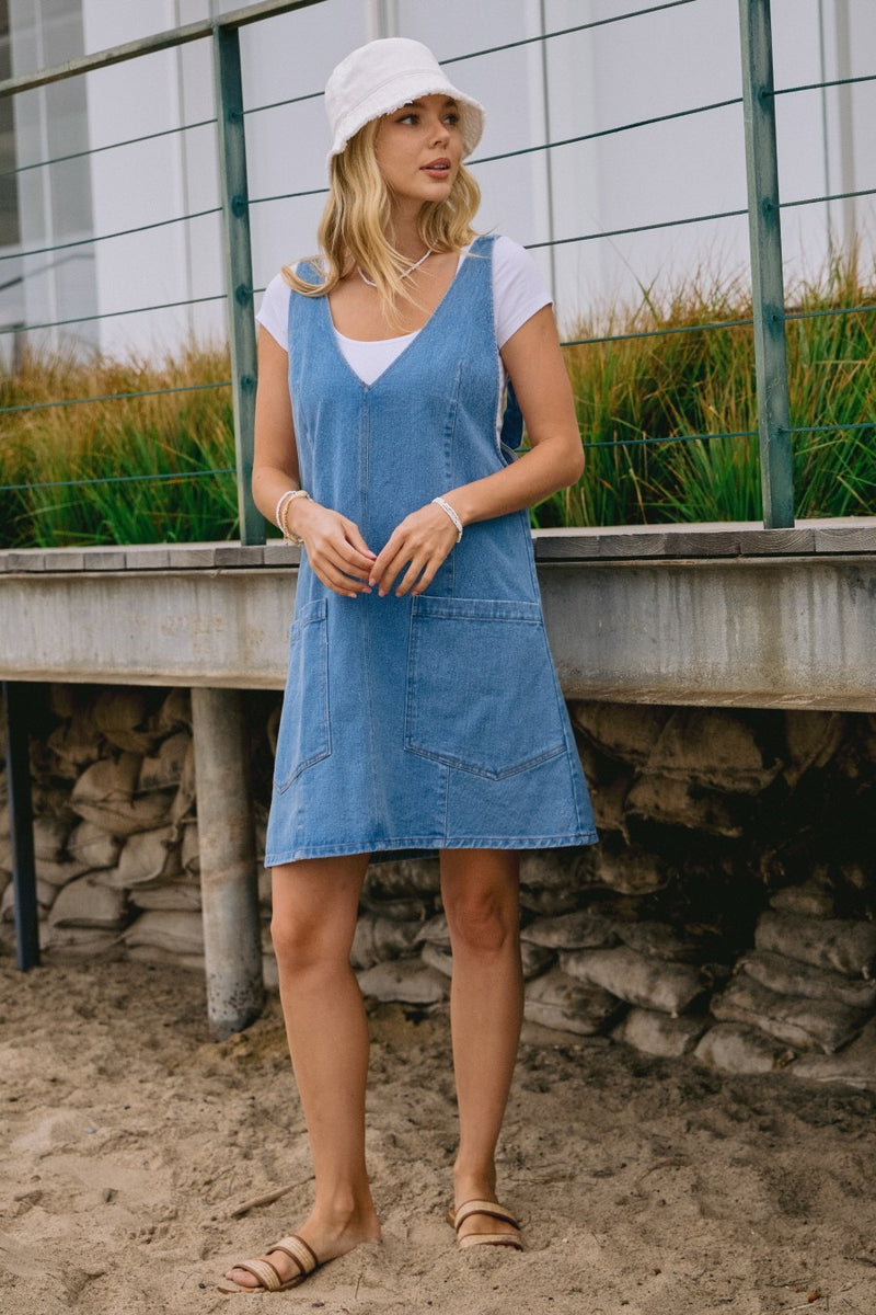 Tyler Denim Mini Dress