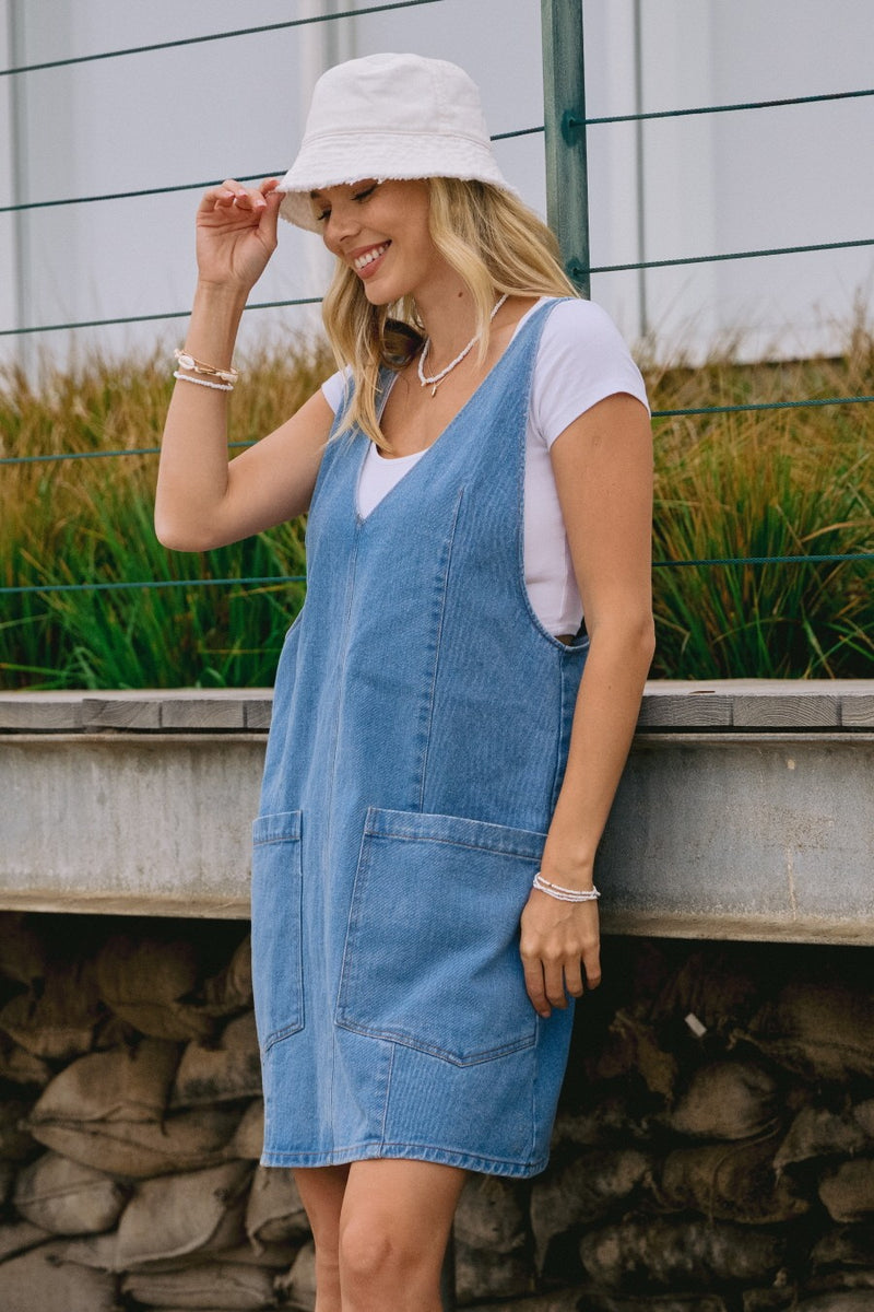 Tyler Denim Mini Dress