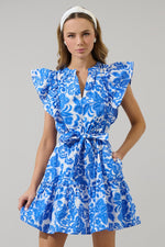 Magee Floral Ruffle Dress