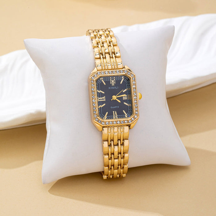 Encrusted Bezel Watch