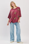 All Star Patchwork Football Tee