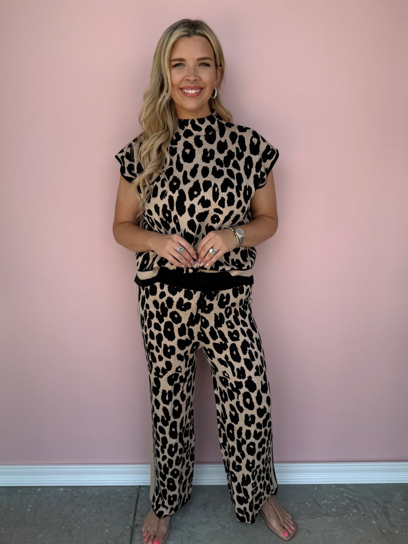 Wild at Heart Knit Top