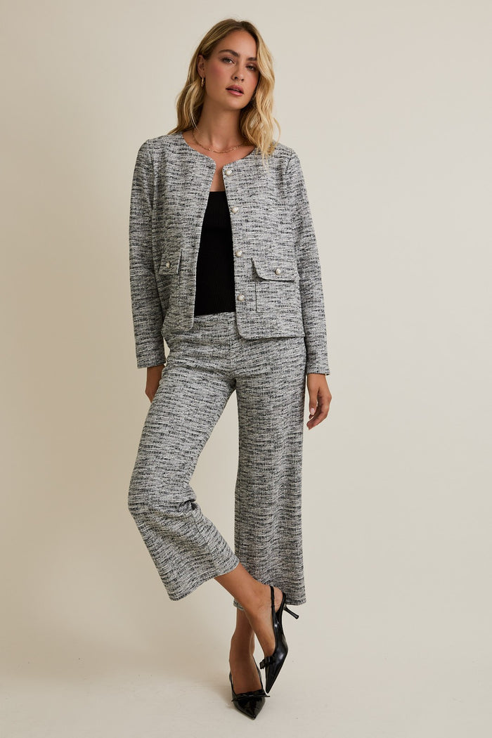 Upper East Elegance Tweed Jacket