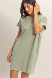 The Coffee Run Tee Dress