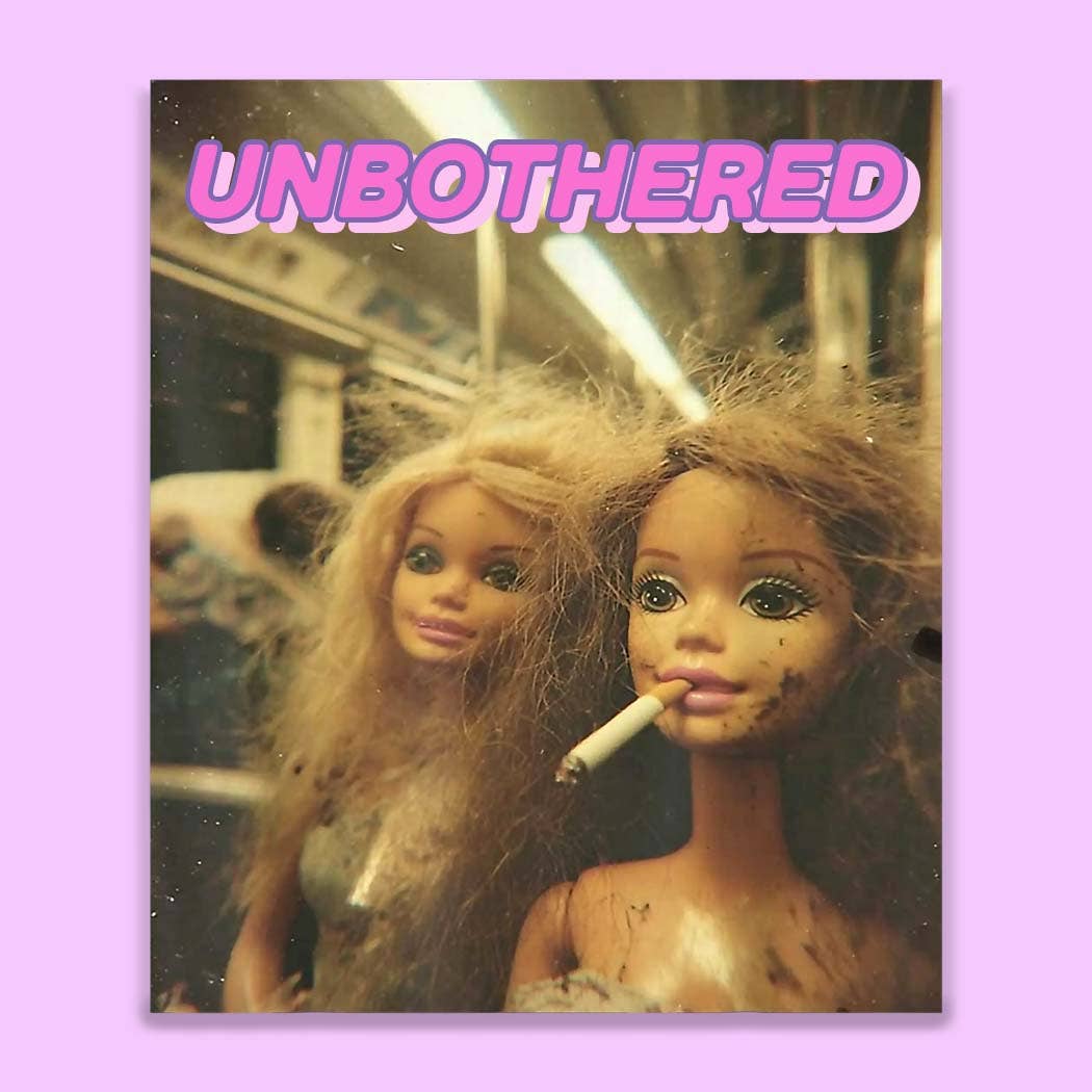 Unbothered Meme Sticker