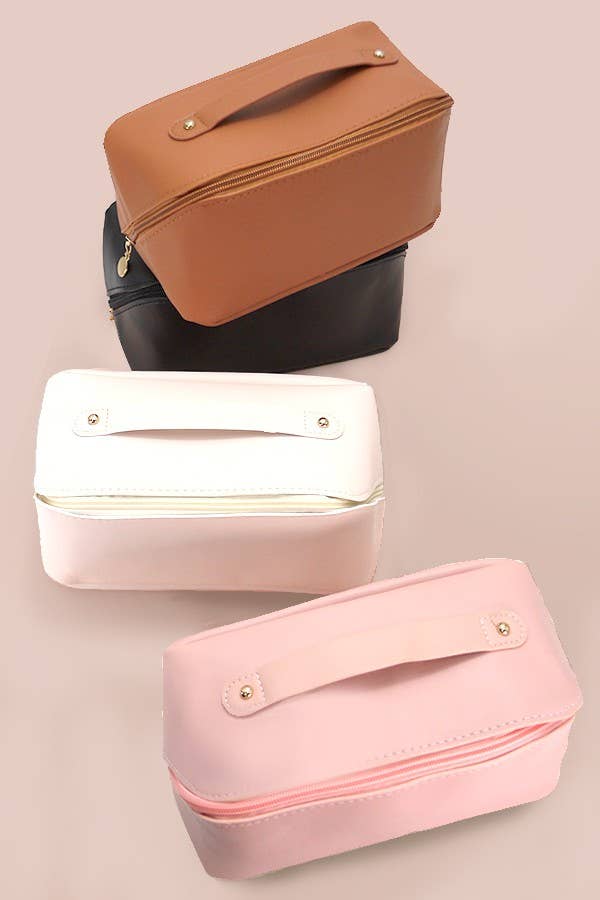 Open Flat Cosmetic Bag