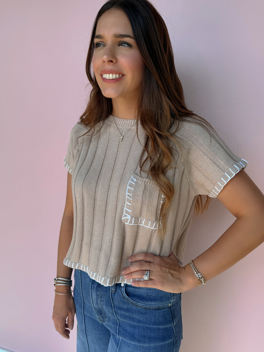 Stitch in Time Sweater Top