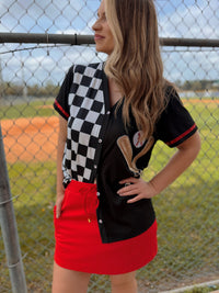 Checkerboard Baseball Jersey