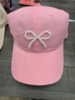 Pearl Bow Baseball Cap