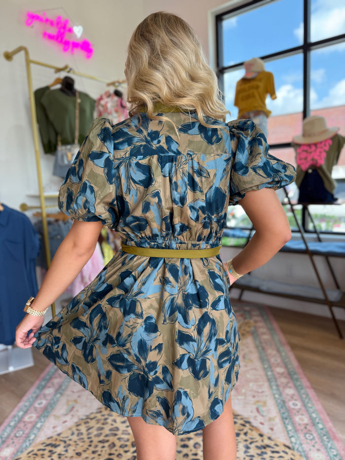 Painted in Paradise Mini Dress