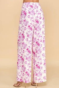 Petal Parade Wide-Leg Pants