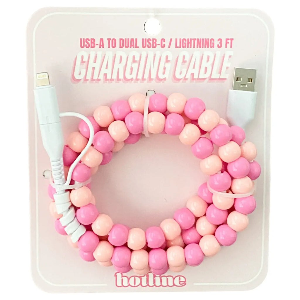 Beaded Charging Cables