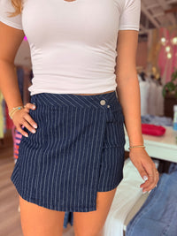 Country Club Pinstripe Skort