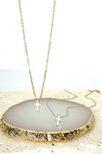 Petite Classic Cross Necklace