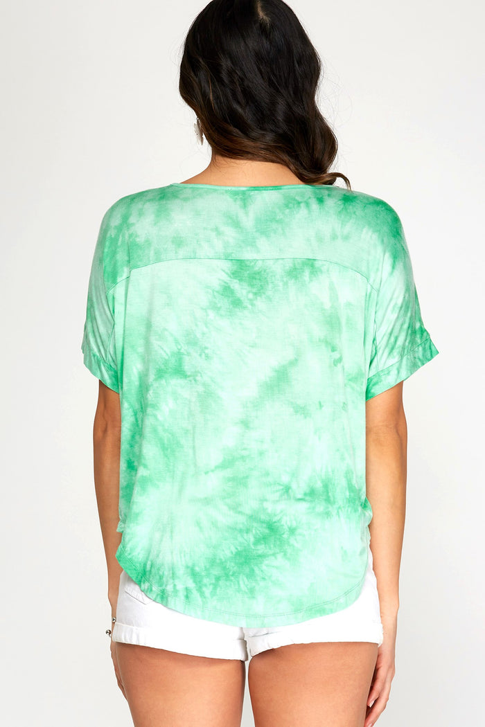 The Ocean Breeze Tie Dye Top
